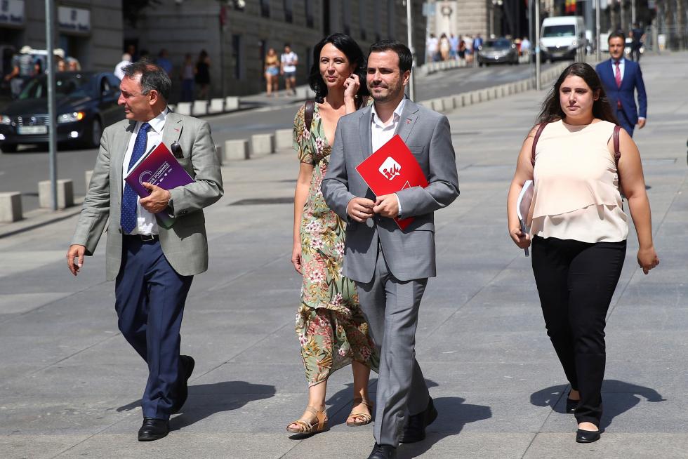 Debate de investidura del que podría salir el primer Gobierno de coalición de la democracia.