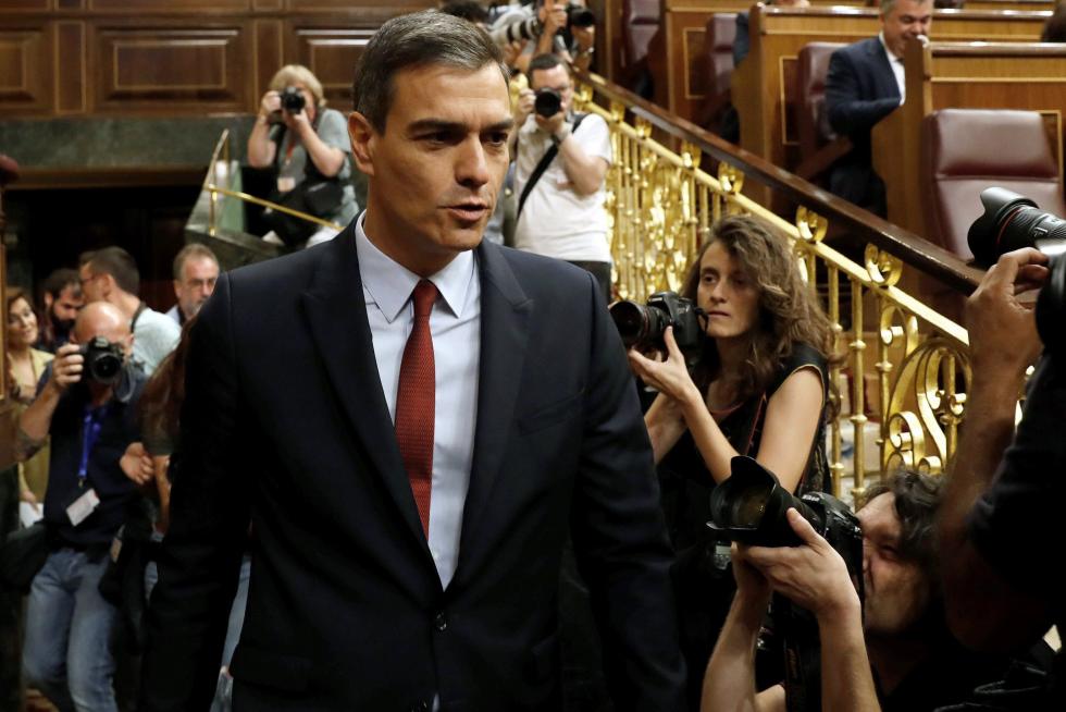 Debate de investidura del que podría salir el primer Gobierno de coalición de la democracia.