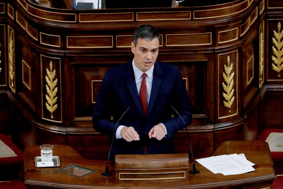 Debate de investidura del que podría salir el primer Gobierno de coalición de la democracia.