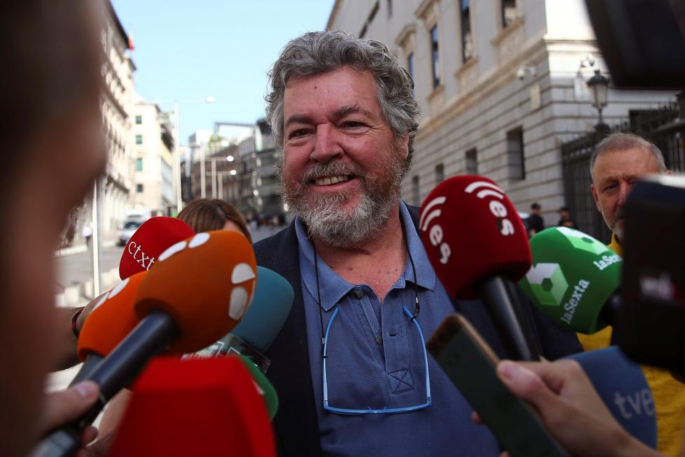 Debate de investidura del que podría salir el primer Gobierno de coalición de la democracia.