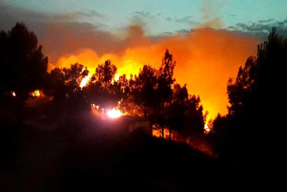 Incendio de la Sierra de Alcubierre