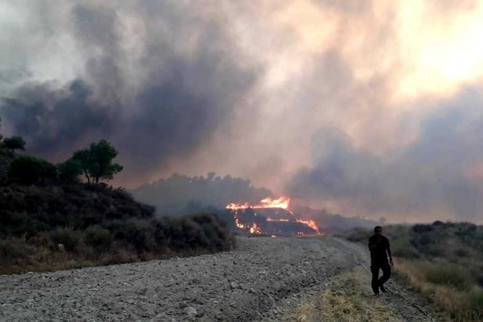 Incendio de la Sierra de Alcubierre