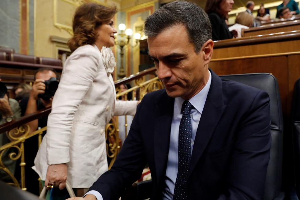 Comienza la segunda jornada de la investidura de Pedro Sánchez, que concluirá con la primera votación en la que el candidato necesitaría mayoría absoluta.
