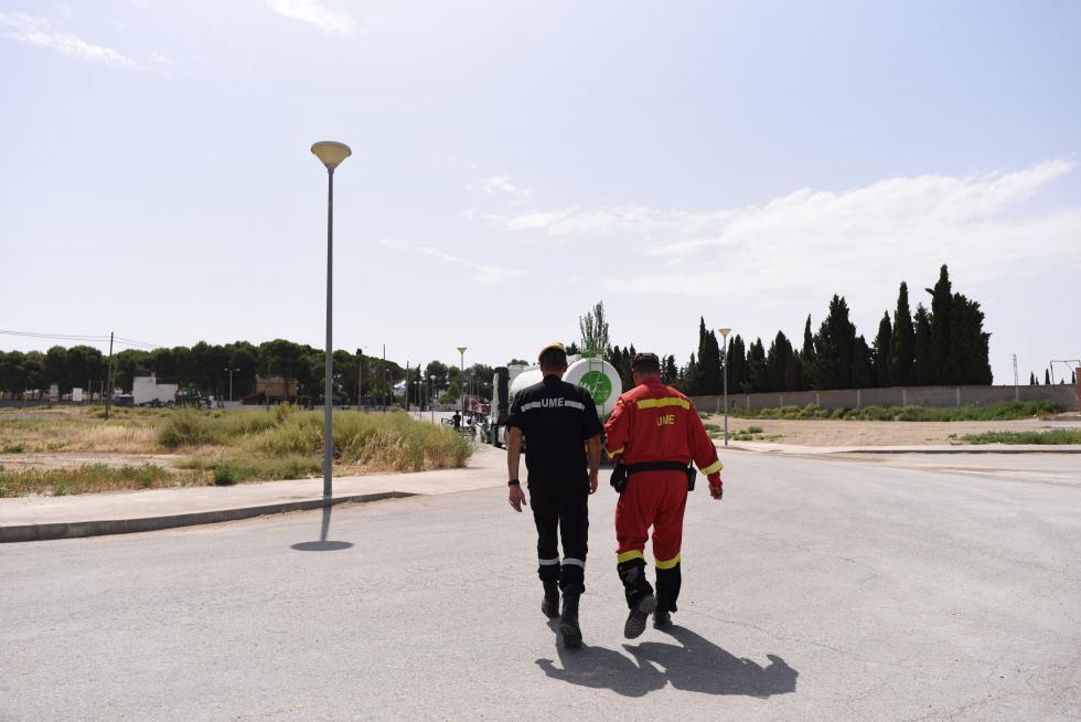 El incendio de la sierra de Alcubierre, entre Leciñena y Perdiguera, ha quemado 1.200 hectáreas