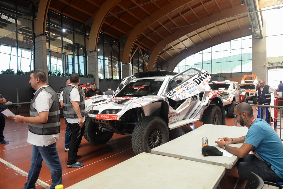El Palacio de Exposiciones y Congresos de Teruel acoge las verificaciones técnicas y administrativas de la Baja Aragón
