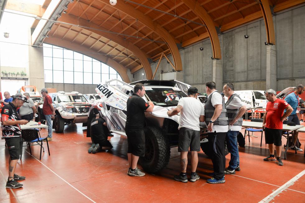 El Palacio de Exposiciones y Congresos de Teruel acoge las verificaciones técnicas y administrativas de la Baja Aragón