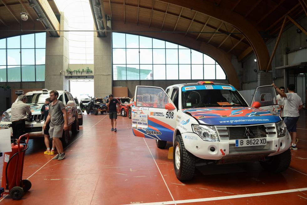 El Palacio de Exposiciones y Congresos de Teruel acoge las verificaciones técnicas y administrativas de la Baja Aragón