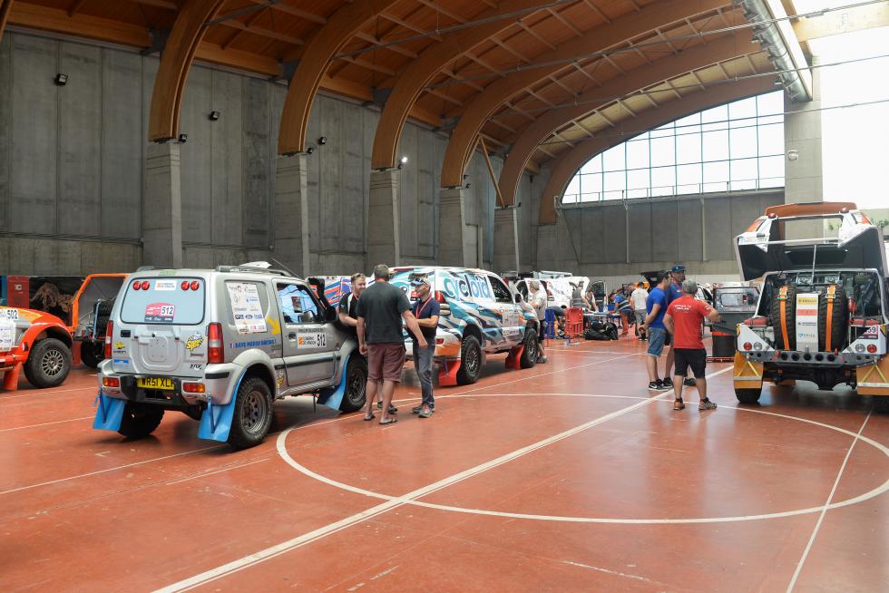 El Palacio de Exposiciones y Congresos de Teruel acoge las verificaciones técnicas y administrativas de la Baja Aragón