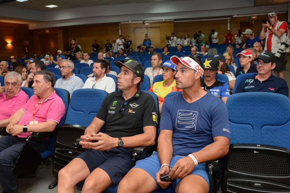 Presentación de la 36ª Baja Aragón en Teruel. Jornada de verificaciones técnicas y administrativas
