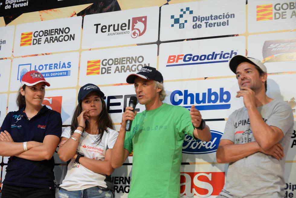 Presentación de la 36ª Baja Aragón en Teruel. Jornada de verificaciones técnicas y administrativas