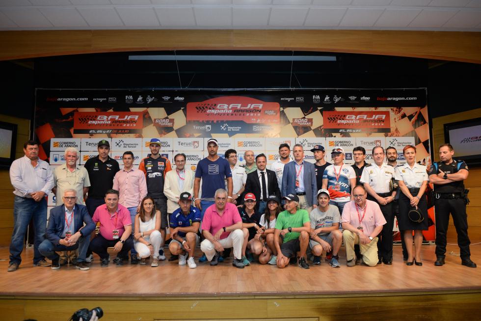 Presentación de la 36ª Baja Aragón en Teruel. Jornada de verificaciones técnicas y administrativas