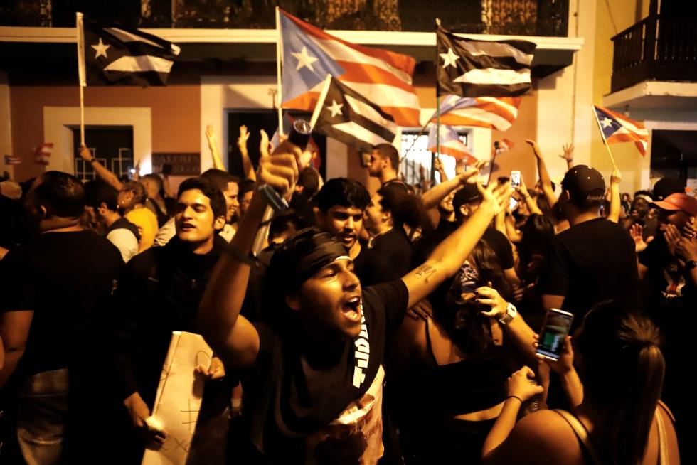 Puerto Rico vive un momento histórico con la dimisión de su gobernador por la presión popular en las calles