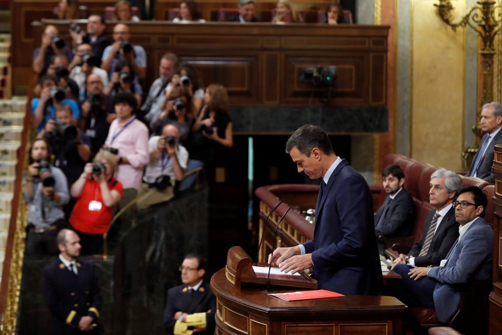 Segunda y definitiva votación de investidura de Pedro Sánchez.