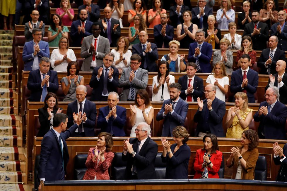 Segunda y definitiva votación de investidura de Pedro Sánchez.