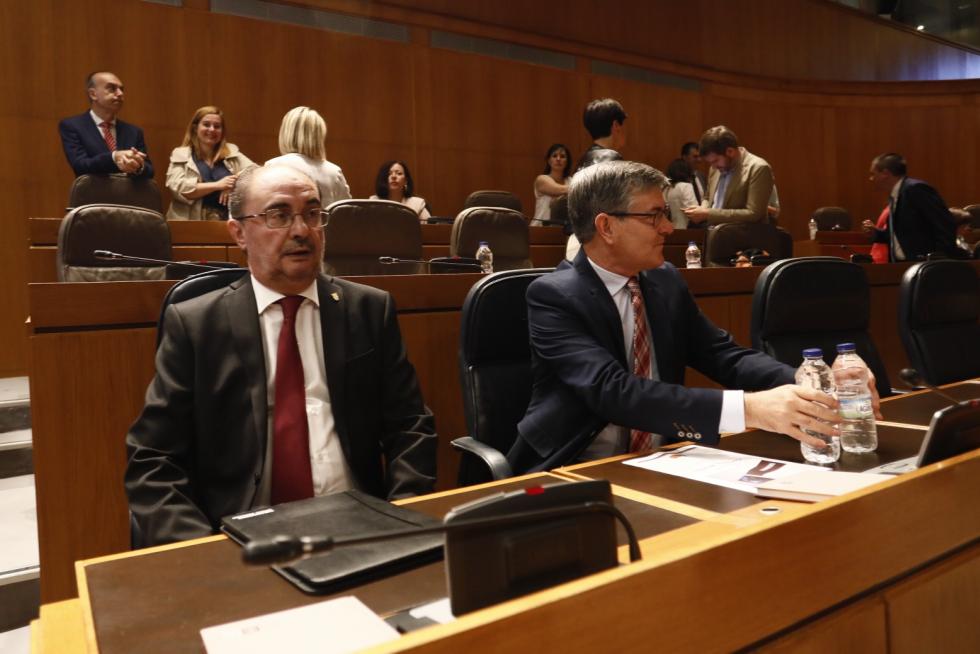 Investidura de Javier Lambán.
