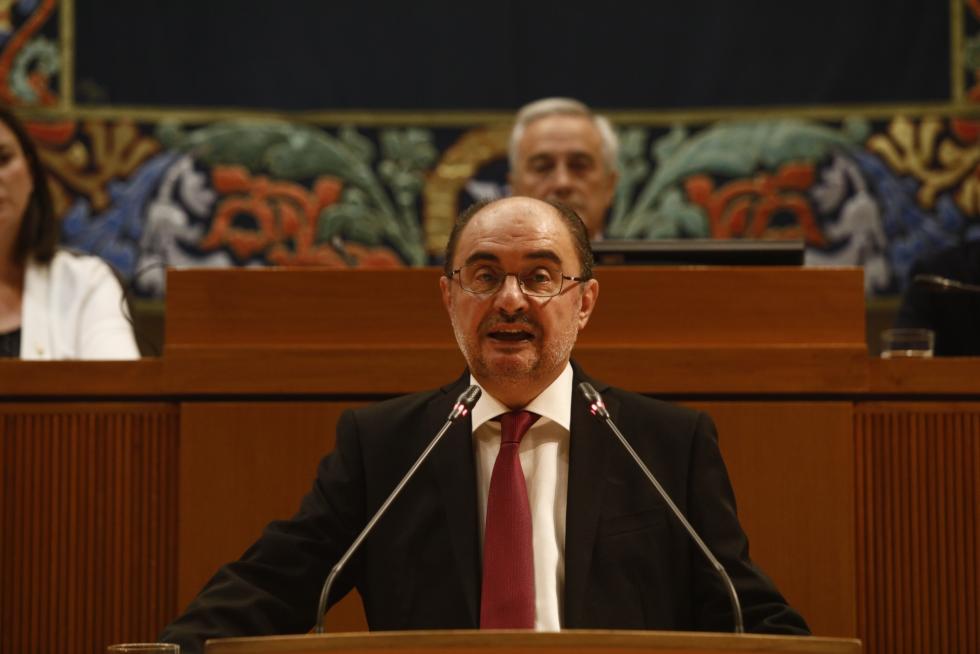 Investidura de Javier Lambán.