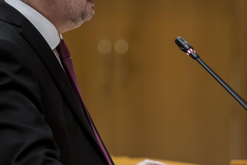 Sesión de investidura de Javier Lambán
