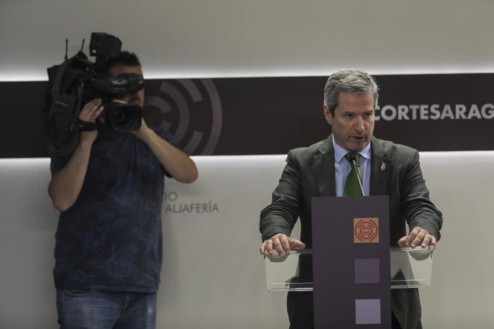 Sesión de investidura de Javier Lambán