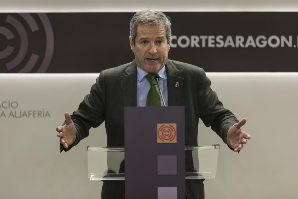 Sesión de investidura de Javier Lambán