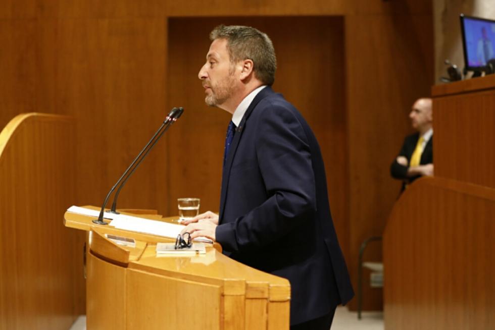 Comparecencia de Soro en la segunda sesión de investidura de Lambán.