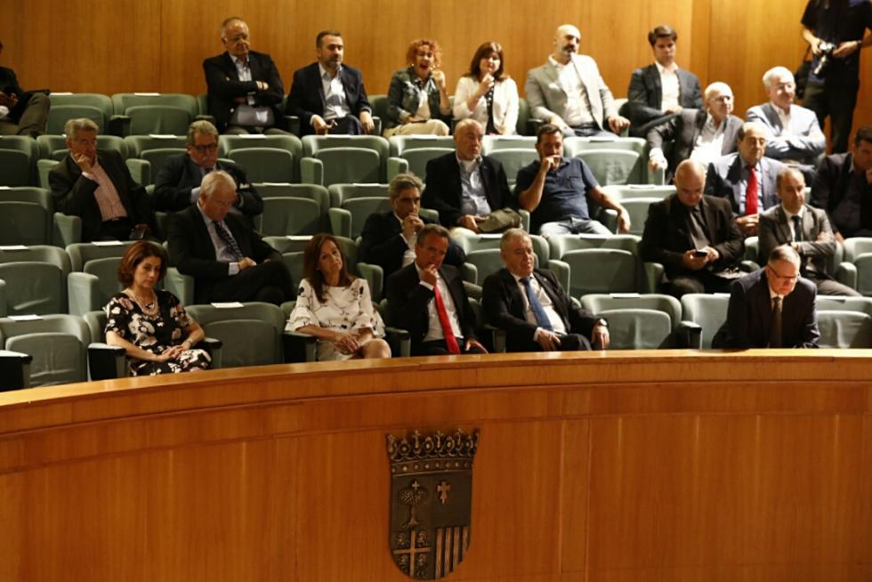 Segunda sesión de investidura de Javier Lambán.