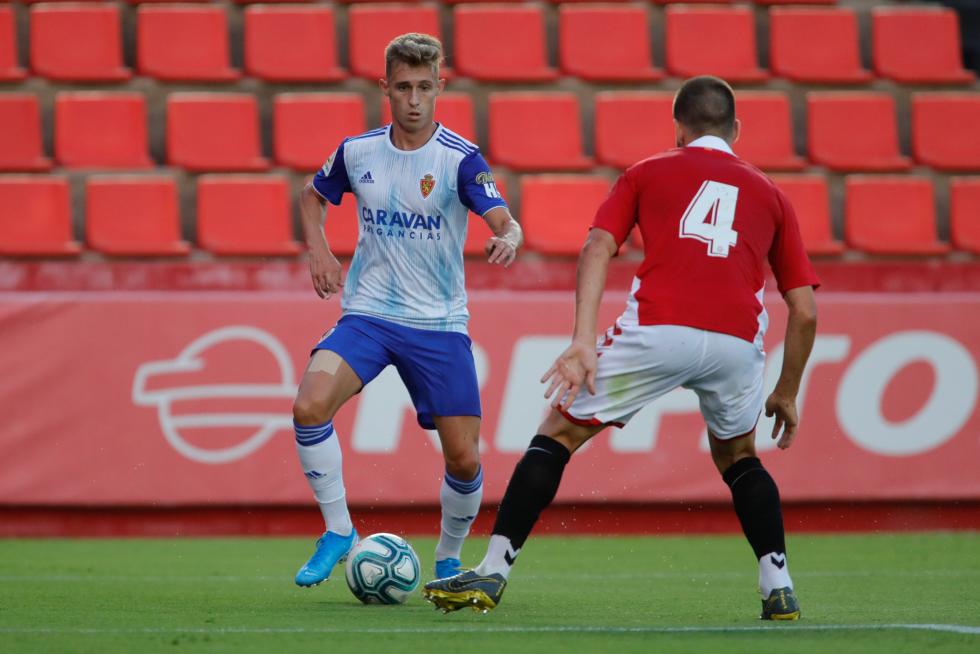 Partido entre el Real Zaragoza y el Nástic.