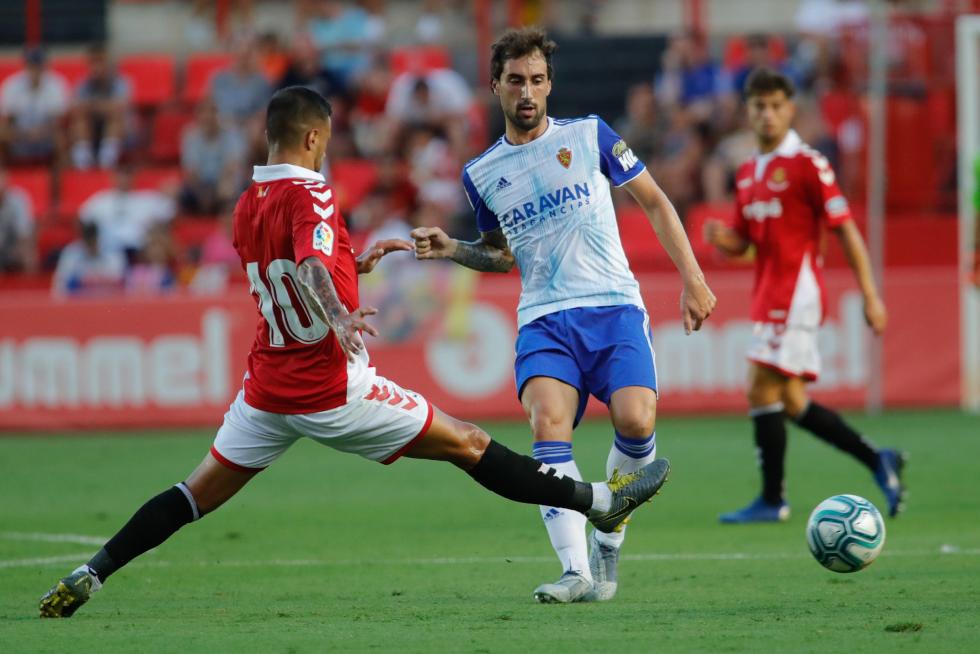 Partido entre el Real Zaragoza y el Nástic.