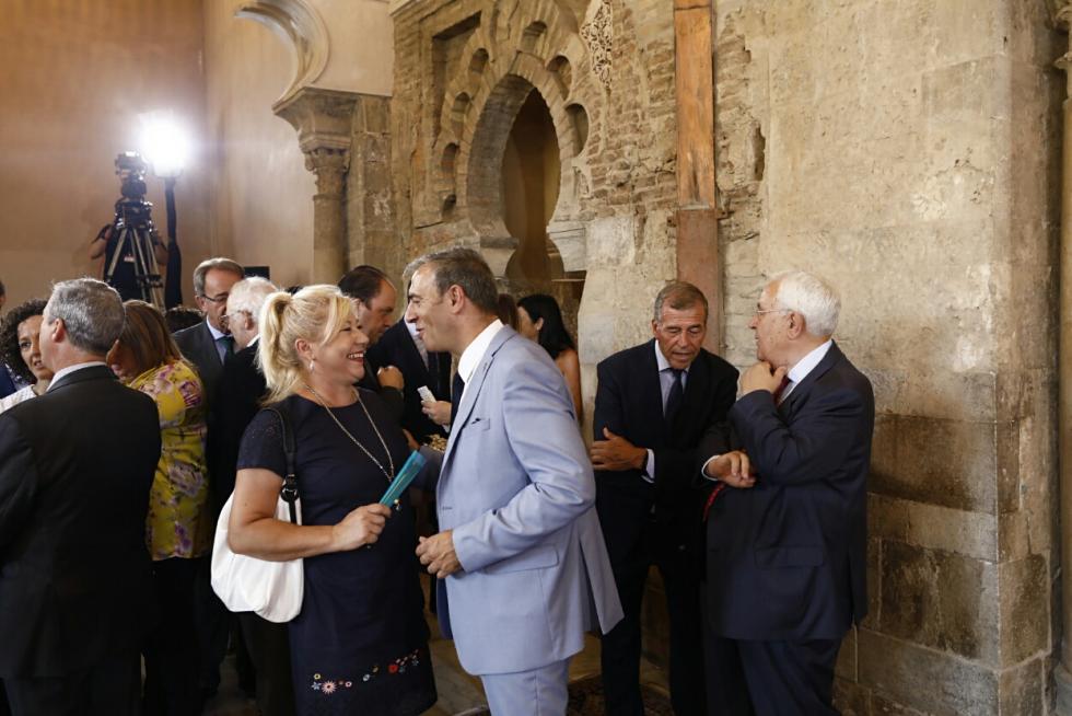 Toma de posesión de Javie Lambán como presidente de Aragón en el palacio de la Aljafería