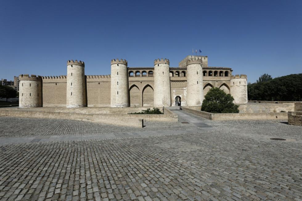 Toma de posesión de Javie Lambán como presidente de Aragón en el palacio de la Aljafería