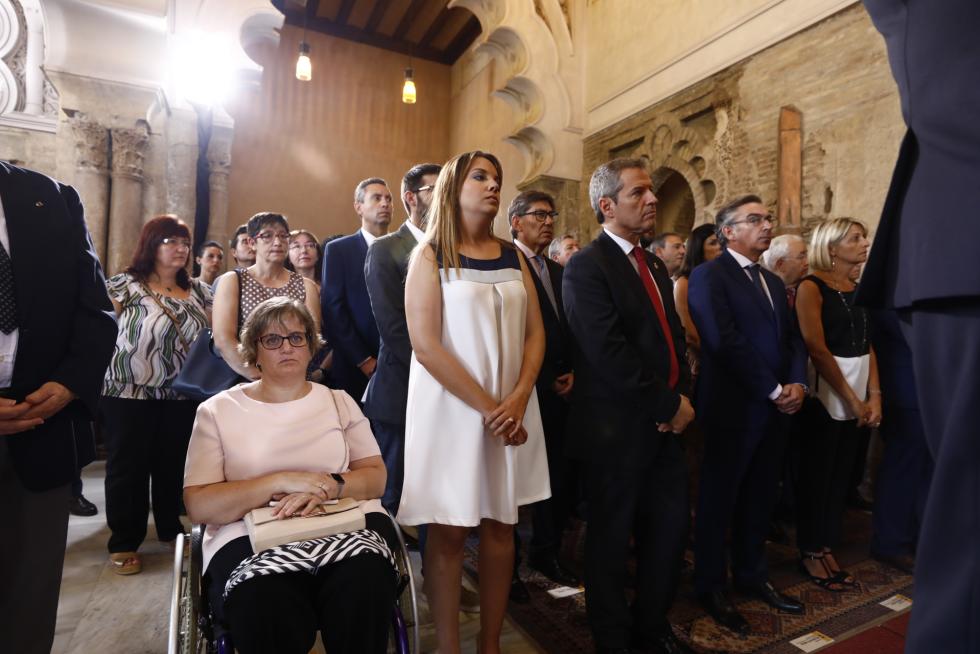 Toma de posesión de Javier Lambán como presidente de Aragón