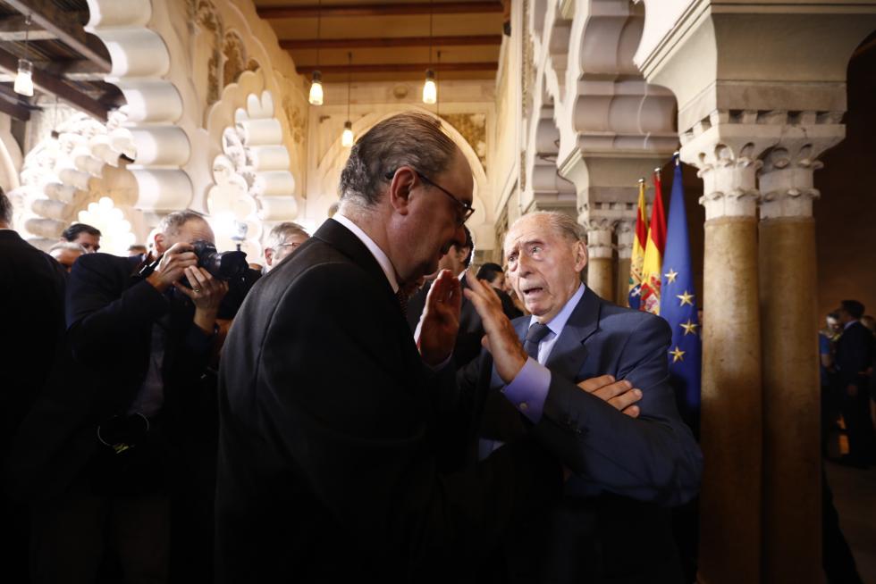 Toma de posesión de Javier Lambán como presidente de Aragón