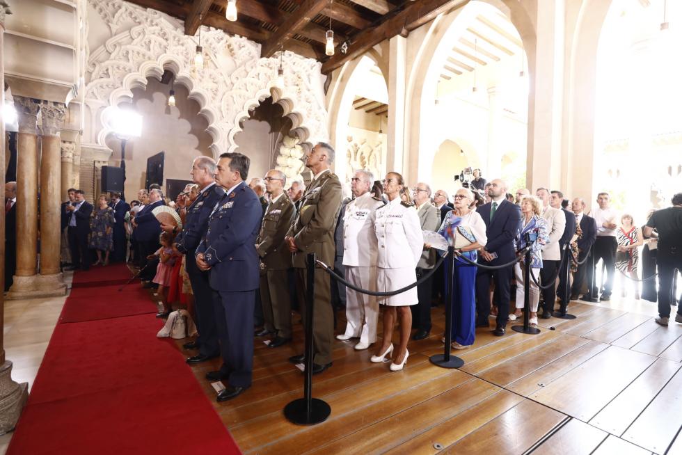 Toma de posesión de Javier Lambán como presidente de Aragón