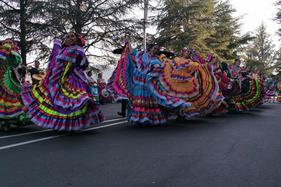 Última jornada del Festival Folklórico de los Pirineos.