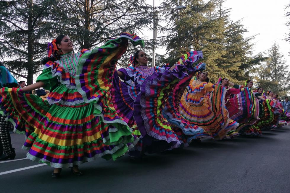 Última jornada del Festival Folklórico de los Pirineos.
