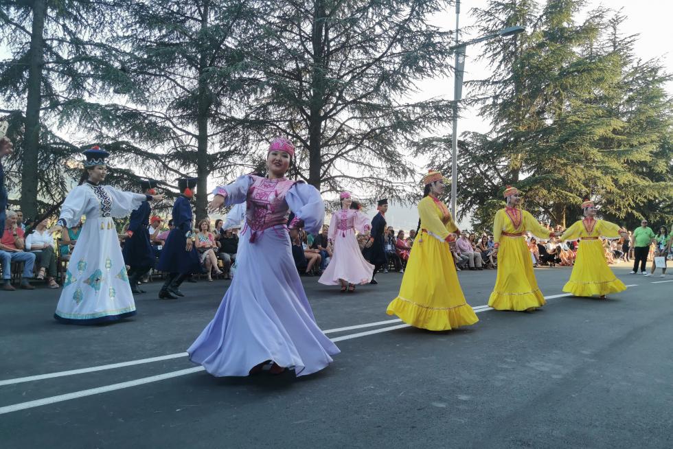Última jornada del Festival Folklórico de los Pirineos.