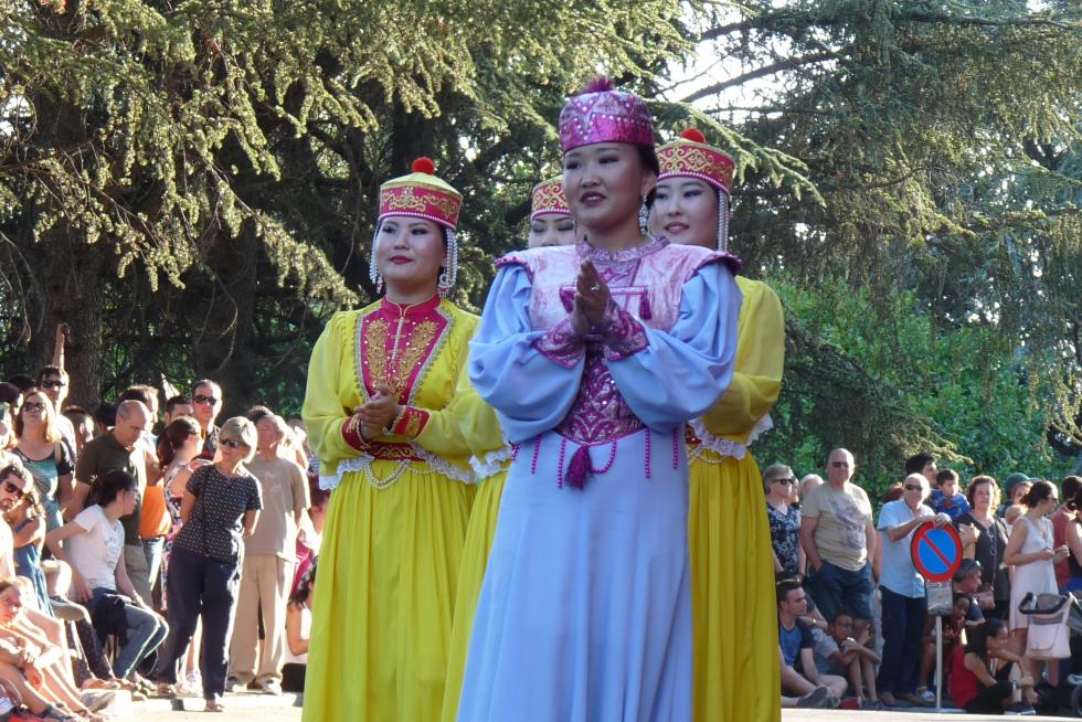 Última jornada del Festival Folklórico de los Pirineos.