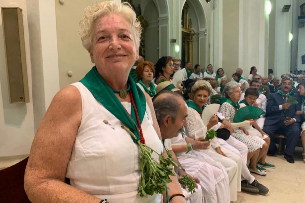 África Moyano será la primera mujer priora de la cofradía de los Caballeros de San Lorenzo desde su fundación en el año 1.300. Mañana tomará el relevo de Bizén d'o Río.