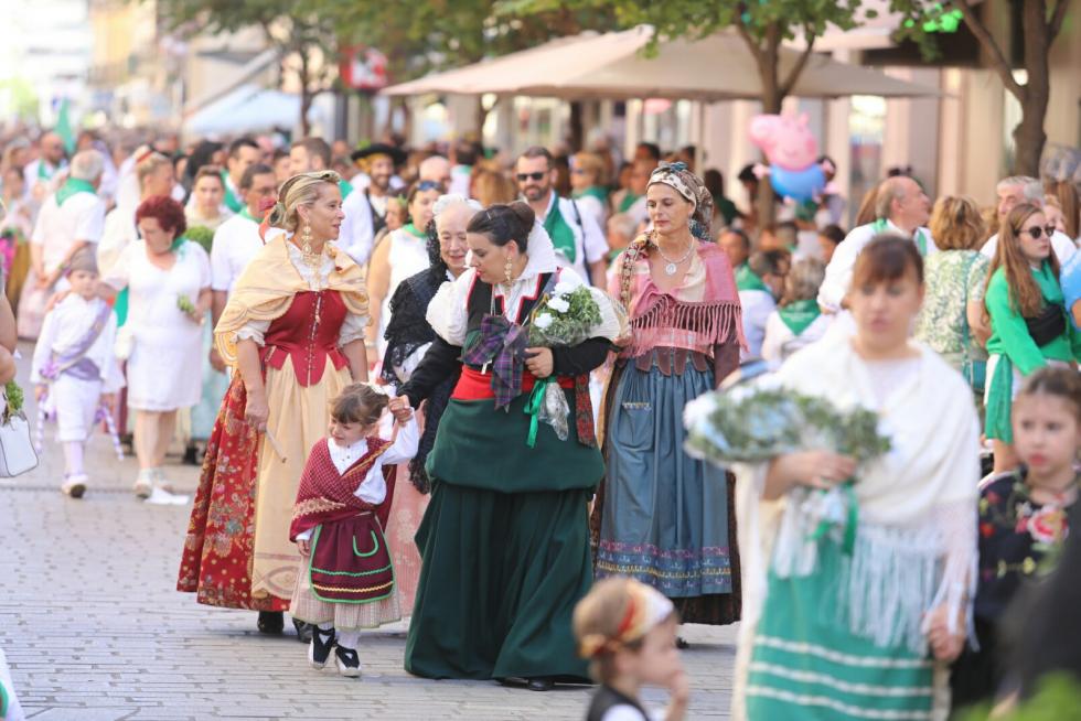 Huesca vive el día grande de sus fiestas.