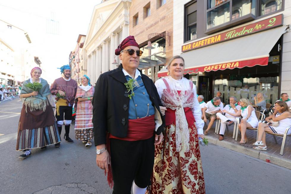 Huesca vive el día grande de sus fiestas.