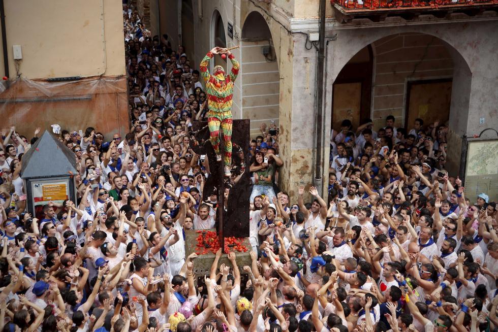 CIPOTEGATO FIESTAS EN TARAZONA / 27-08-2015 / FOTO: ARANZAZU NAVARRO