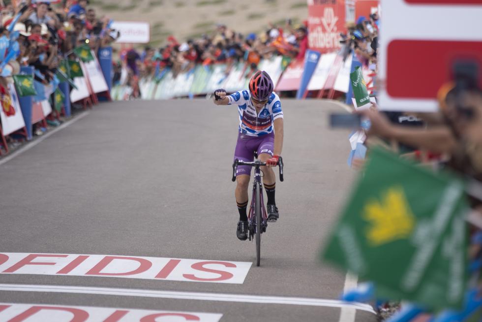 Madrazo sorprende en Javalambre y López es el nuevo líder de la Vuelta a España