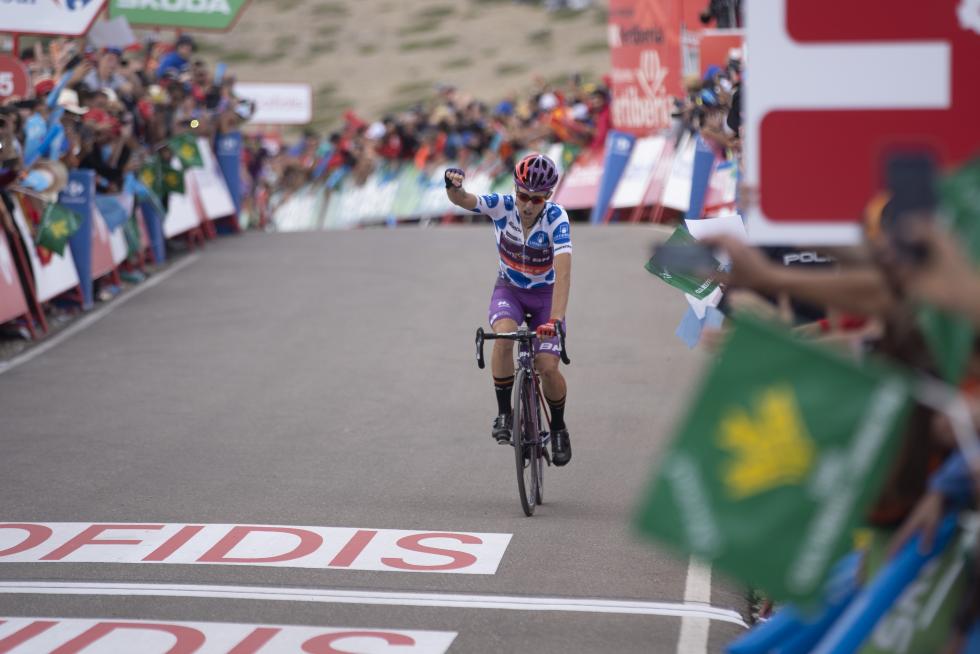 Madrazo sorprende en Javalambre y López es el nuevo líder de la Vuelta a España