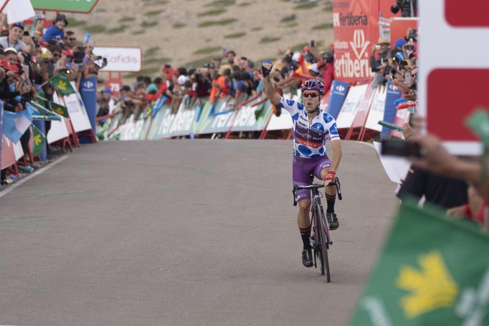 Madrazo sorprende en Javalambre y López es el nuevo líder de la Vuelta a España