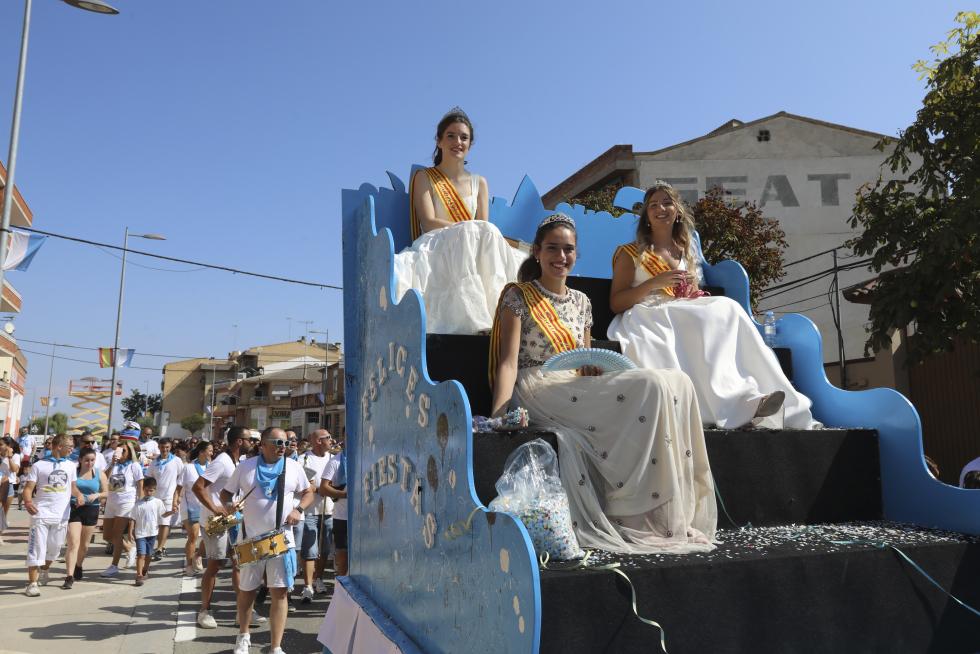 San Antolín se ha abierto con actos multitudinarios como la cabalgata, la discomóvil y las verbenas de noche.