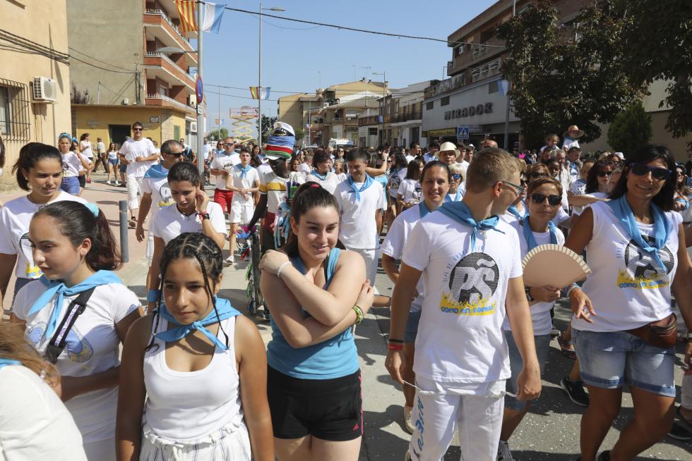 San Antolín se ha abierto con actos multitudinarios como la cabalgata, la discomóvil y las verbenas de noche.