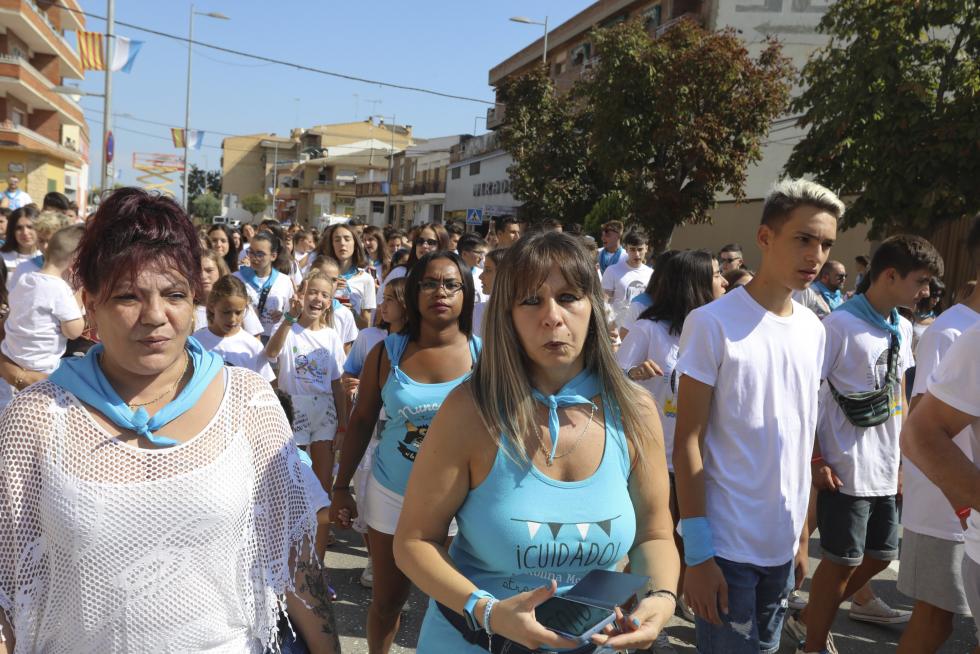 San Antolín se ha abierto con actos multitudinarios como la cabalgata, la discomóvil y las verbenas de noche.