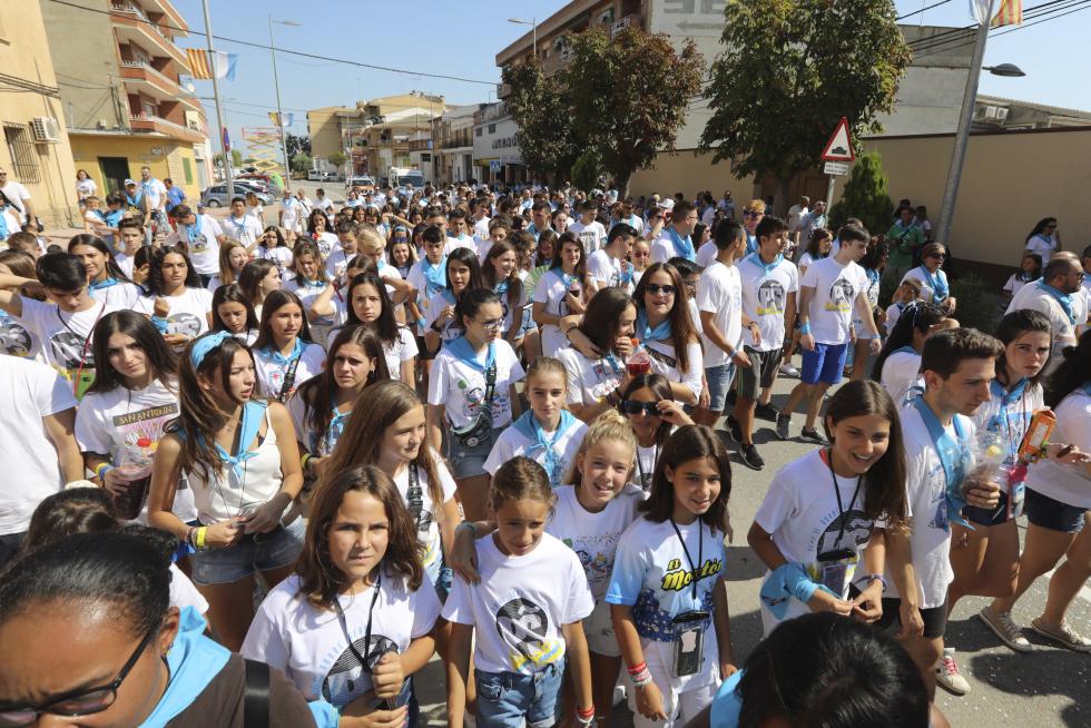 San Antolín se ha abierto con actos multitudinarios como la cabalgata, la discomóvil y las verbenas de noche.