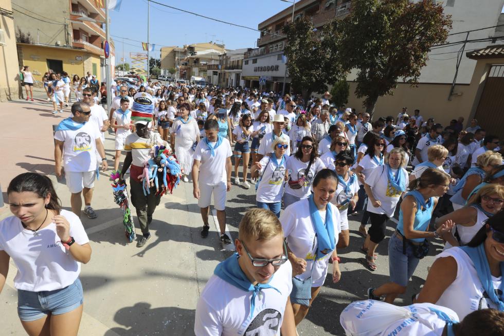 San Antolín se ha abierto con actos multitudinarios como la cabalgata, la discomóvil y las verbenas de noche.