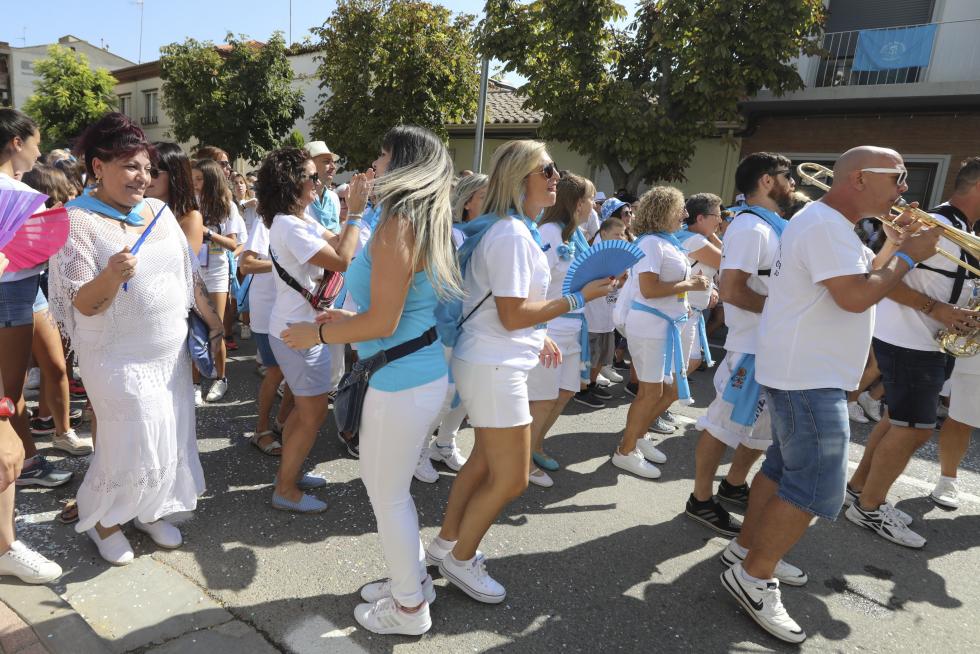 San Antolín se ha abierto con actos multitudinarios como la cabalgata, la discomóvil y las verbenas de noche.
