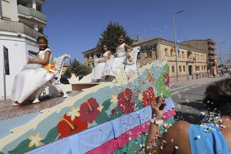 San Antolín se ha abierto con actos multitudinarios como la cabalgata, la discomóvil y las verbenas de noche.